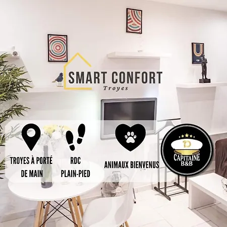 Lejlighed Smart Confort 8 - Studio Confort Et Style Troyes